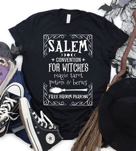 Fashionably Haunting: Salem Witches Shirts